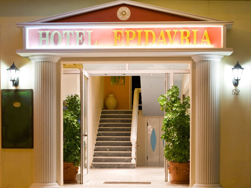 Epidavria Hotel Tolo Bagian luar foto